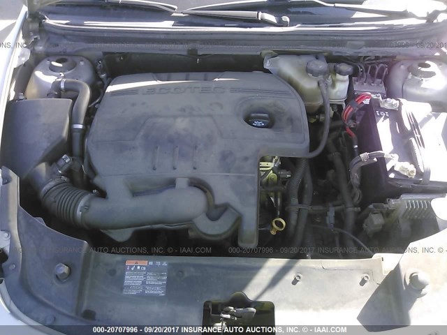 1G1ZC5E0XCF267967 - 2012 CHEVROLET MALIBU 1LT 金色 照片 10