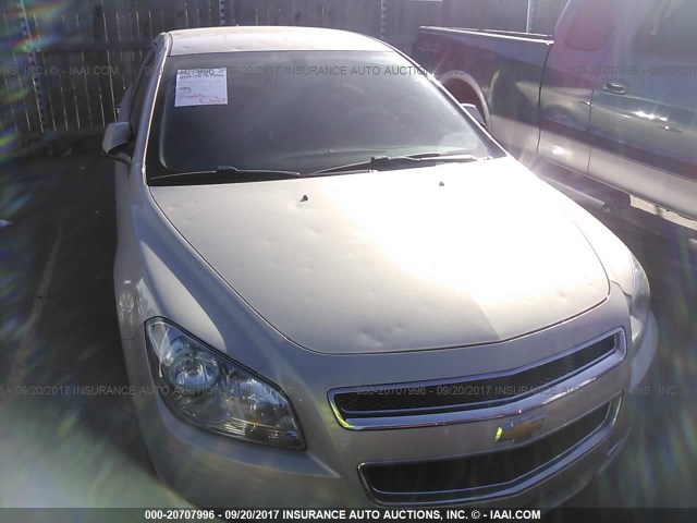 1G1ZC5E0XCF267967 - 2012 CHEVROLET MALIBU 1LT 金色 照片 6
