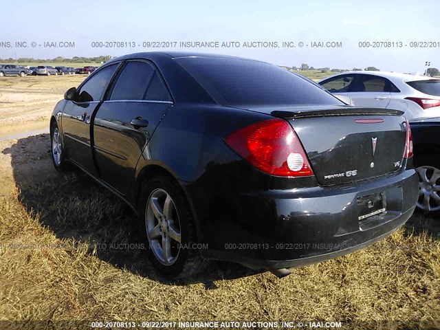 1G2ZG58N474209183 - 2007 PONTIAC G6 SE BLACK photo 3