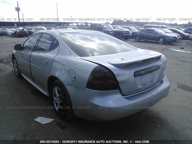 2G2WP552X61310882 - 2006 PONTIAC GRAND PRIX SILVER photo 3