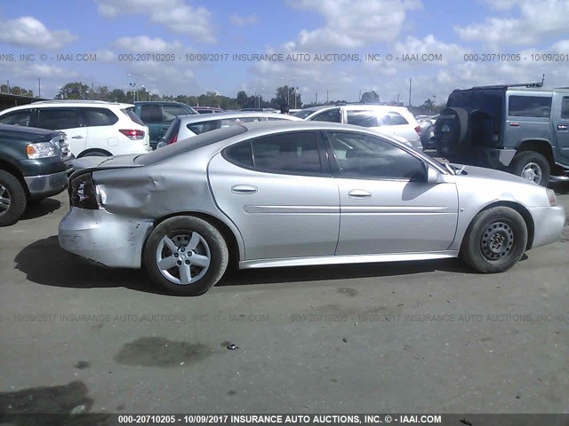 2G2WP552X61310882 - 2006 PONTIAC GRAND PRIX SILVER photo 6