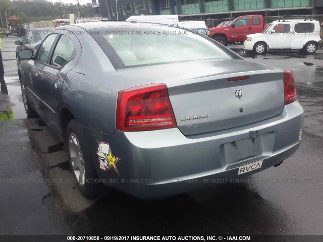 2B3KA43G37H842506 - 2007 DODGE CHARGER SE/SXT SILVER photo 3