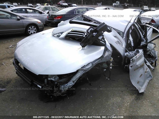 1HGCR2F52EA283375 - 2014 HONDA ACCORD SPORT SILVER photo 2