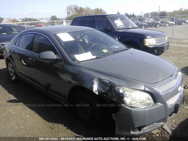 1G1ZH57B594214663 - 2009 CHEVROLET MALIBU 1LT GRAY photo 1