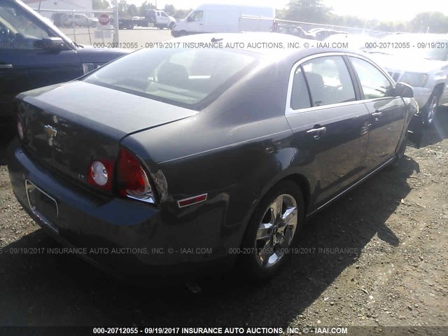 1G1ZH57B594214663 - 2009 CHEVROLET MALIBU 1LT GRAY photo 4