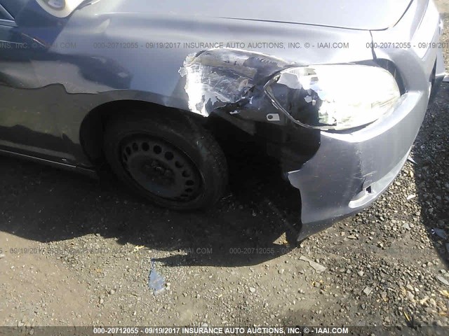 1G1ZH57B594214663 - 2009 CHEVROLET MALIBU 1LT GRAY photo 6