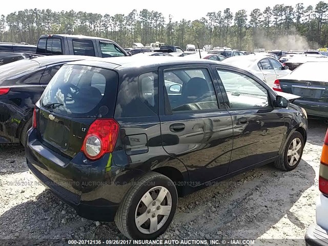 KL1TD66E59B640477 - 2009 CHEVROLET AVEO LS/LT 黑色 照片 4