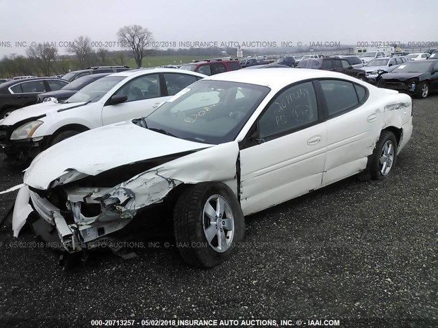 2G2WP552971123862 - 2007 PONTIAC GRAND PRIX WHITE photo 2
