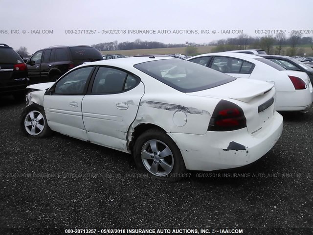2G2WP552971123862 - 2007 PONTIAC GRAND PRIX WHITE photo 3