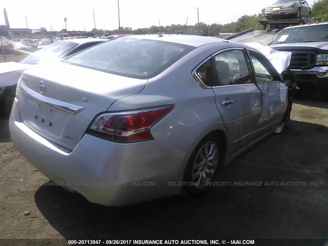 1N4AL3APXEC157149 - 2014 NISSAN ALTIMA 2.5/S/SV/SL SILVER photo 4