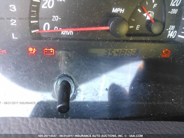 4T1BF32KX4U070171 - 2004 TOYOTA CAMRY LE/XLE/SE SILVER photo 7