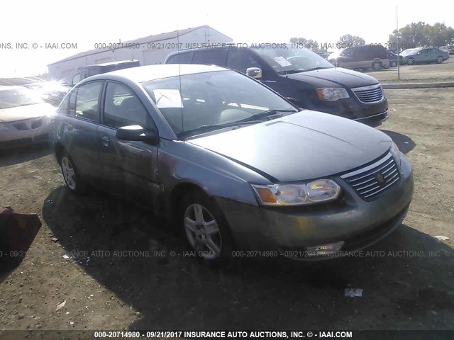 1G8AL55F37Z118954 - 2007 SATURN ION LEVEL 3 BLUE photo 1
