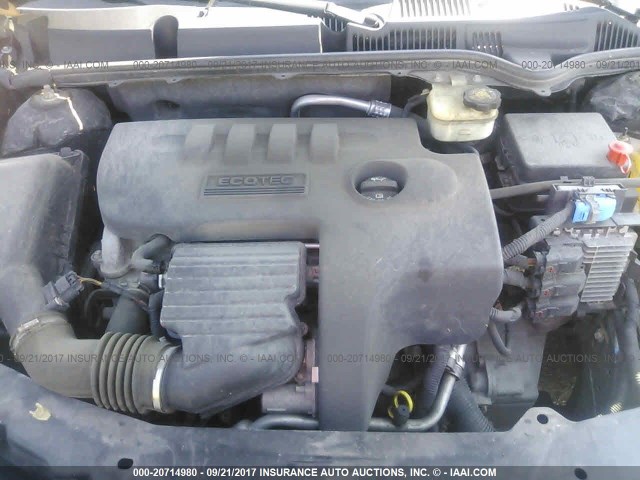 1G8AL55F37Z118954 - 2007 SATURN ION LEVEL 3 BLUE photo 10