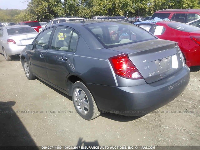 1G8AL55F37Z118954 - 2007 SATURN ION LEVEL 3 BLUE photo 3
