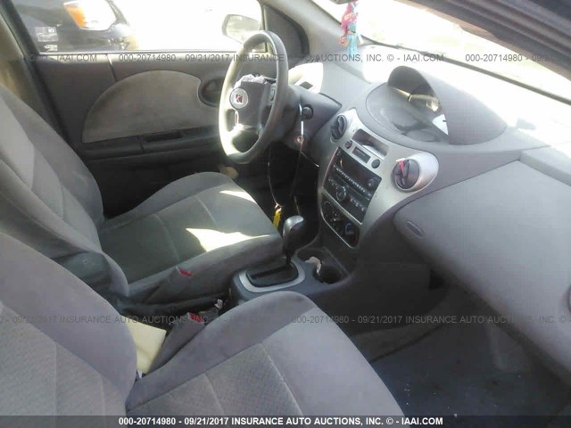 1G8AL55F37Z118954 - 2007 SATURN ION LEVEL 3 BLUE photo 5