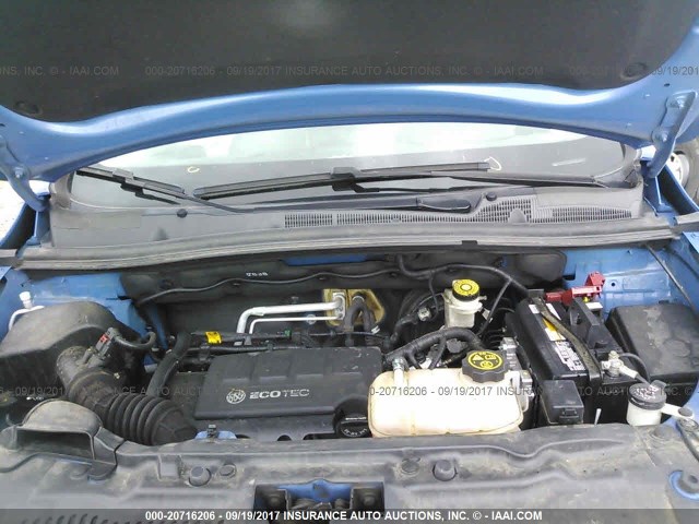 KL4CJBSB9EB624633 - 2014 BUICK ENCORE CONVENIENCE 蓝色 照片 10