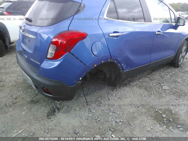 KL4CJBSB9EB624633 - 2014 BUICK ENCORE CONVENIENCE 蓝色 照片 6
