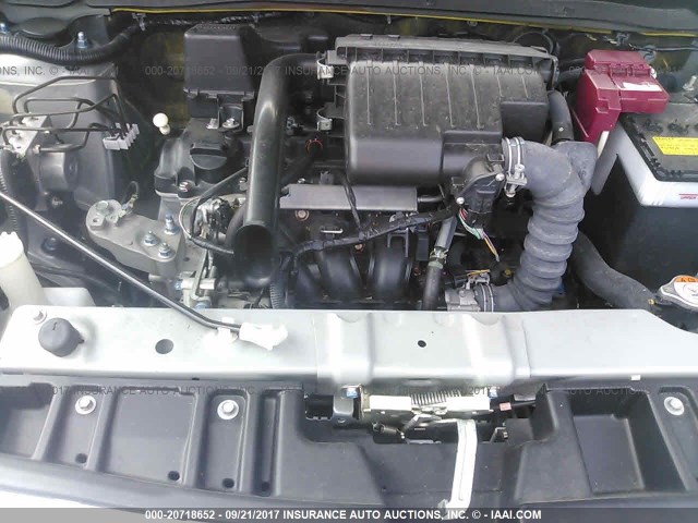 ML32F3FJ8HH003978 - 2017 MITSUBISHI MIRAGE G4 ES ვერცხლისფერი ფოტო 10