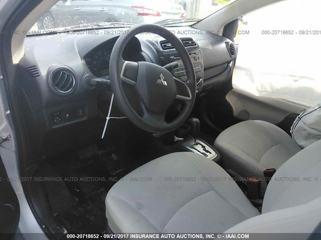 ML32F3FJ8HH003978 - 2017 MITSUBISHI MIRAGE G4 ES ვერცხლისფერი ფოტო 5