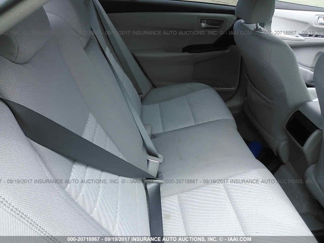 4T1BF1FKXGU256604 - 2016 TOYOTA CAMRY LE/XLE/SE/XSE BLACK photo 8