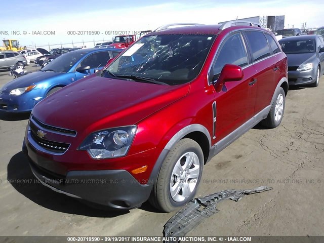 3GNAL2EK1FS527586 - 2015 CHEVROLET CAPTIVA LS 红色 照片 2