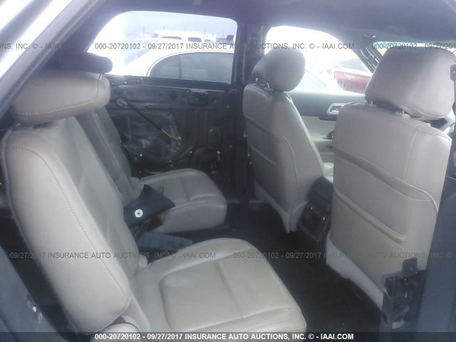 1FMHK8F85BGA63254 - 2011 FORD EXPLORER LIMITED 灰色 照片 8