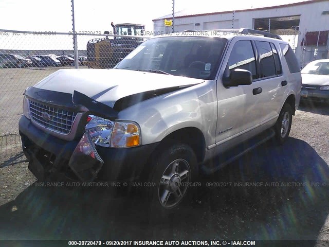 1FMZU73K85UB41802 - 2005 FORD EXPLORER XLT/XLT SPORT/NBX SILVER photo 2