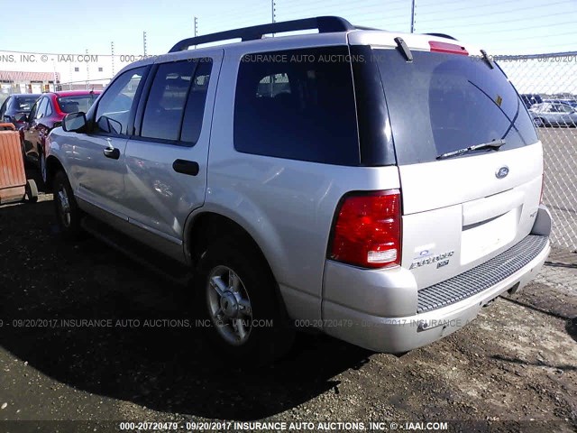 1FMZU73K85UB41802 - 2005 FORD EXPLORER XLT/XLT SPORT/NBX SILVER photo 3