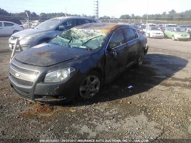 1G1ZB5EB3A4108253 - 2010 CHEVROLET MALIBU LS 灰色 照片 2