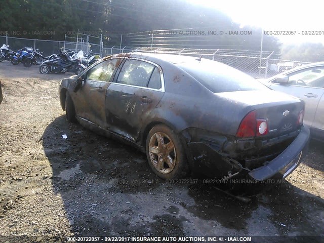 1G1ZB5EB3A4108253 - 2010 CHEVROLET MALIBU LS 灰色 照片 3