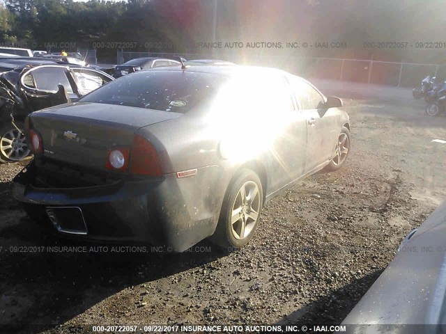 1G1ZB5EB3A4108253 - 2010 CHEVROLET MALIBU LS 灰色 照片 4
