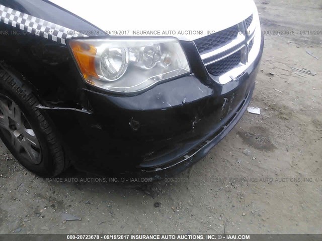 2D4RN4DG1BR771814 - 2011 DODGE GRAND CARAVAN EXPRESS WHITE photo 6