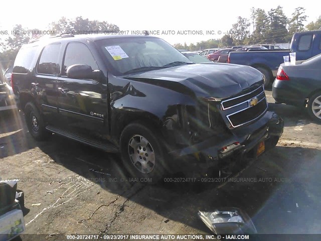 1GNSCBE05BR107281 - 2011 CHEVROLET TAHOE C1500 LT BLACK photo 1