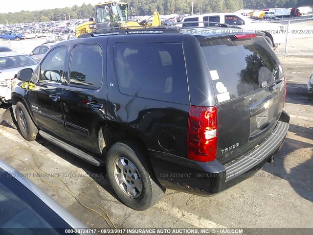 1GNSCBE05BR107281 - 2011 CHEVROLET TAHOE C1500 LT BLACK photo 3