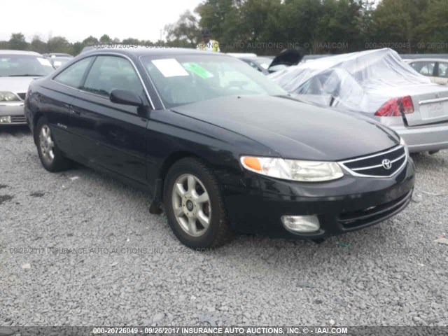 2T1CF28P6YC331143 - 2000 TOYOTA CAMRY SOLARA SE/SLE BLACK photo 1