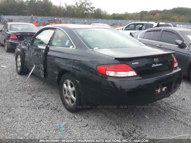 2T1CF28P6YC331143 - 2000 TOYOTA CAMRY SOLARA SE/SLE BLACK photo 3