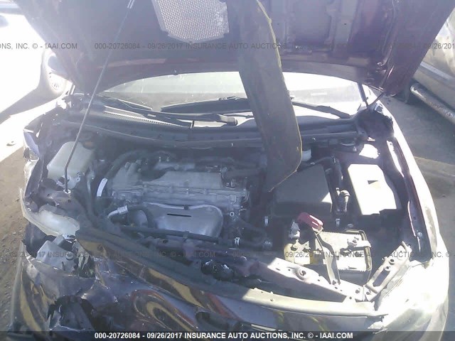 JTKJF5C79D3057531 - 2013 TOYOTA SCION TC 勃艮第红 照片 10