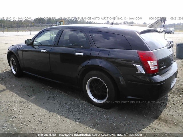 2D4FV47T18H168033 - 2008 DODGE MAGNUM BLACK photo 3