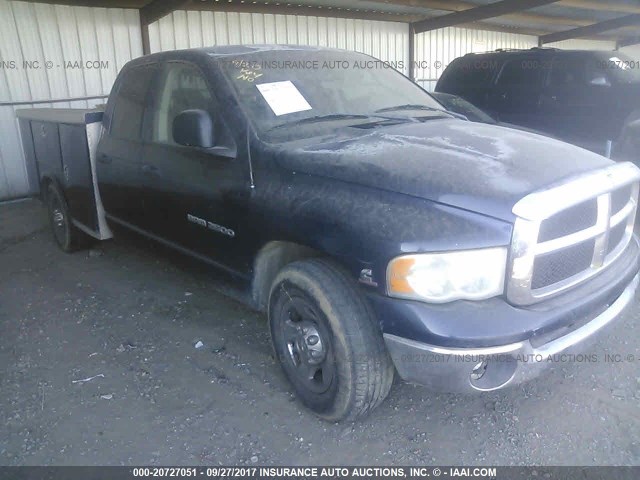 3D7KA28C74G274500 - 2004 DODGE RAM 2500 ST/SLT 蓝色 照片 1