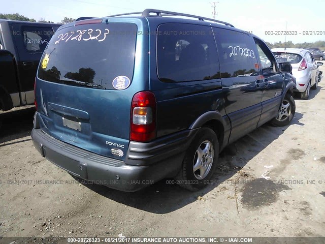 1GMDX03E62D178121 - 2002 PONTIAC MONTANA BLUE photo 4