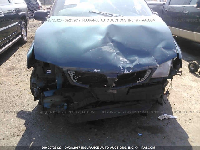 1GMDX03E62D178121 - 2002 PONTIAC MONTANA BLUE photo 6