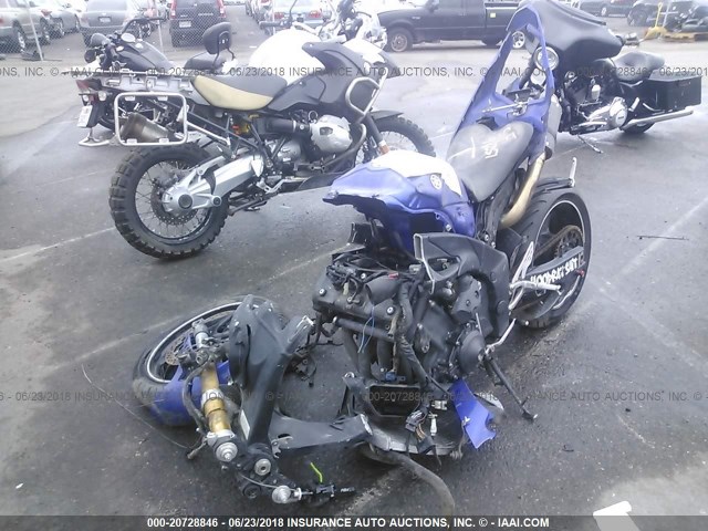 JYARN23Y2CA002672 - 2012 YAMAHA YZFR1 C BLUE photo 2