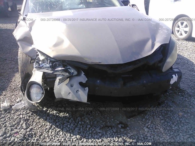 2G2WP552161237708 - 2006 PONTIAC GRAND PRIX GOLD photo 6