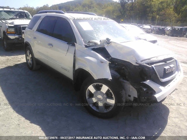 1GKER23798J272590 - 2008 GMC ACADIA SLT-1 Білий фото 1