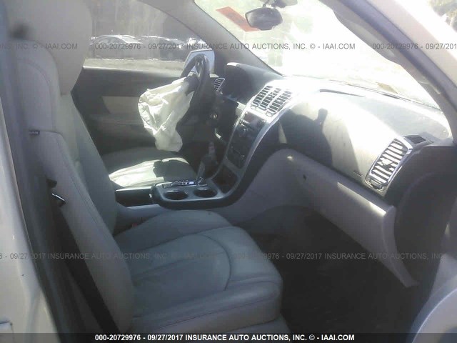 1GKER23798J272590 - 2008 GMC ACADIA SLT-1 Білий фото 5