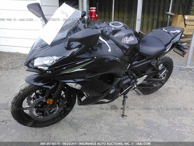 JKAEXEJ14HDA01529 - 2017 KAWASAKI EX650 J 黑色 照片 2