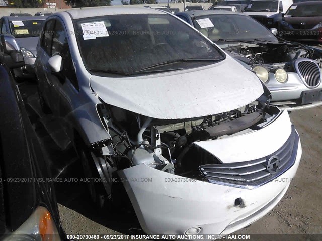 3N1CE2CP5FL414585 - 2015 NISSAN VERSA NOTE S/S PLUS/SV/SL/SR WHITE photo 1