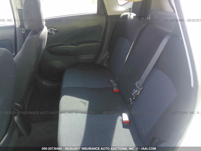 3N1CE2CP5FL414585 - 2015 NISSAN VERSA NOTE S/S PLUS/SV/SL/SR WHITE photo 8