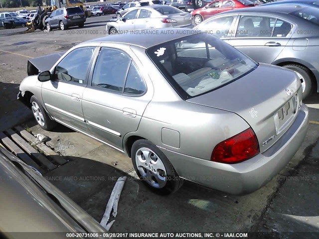 3N1CB51D96L469561 - 2006 NISSAN SENTRA 1.8/1.8S CREAM photo 3