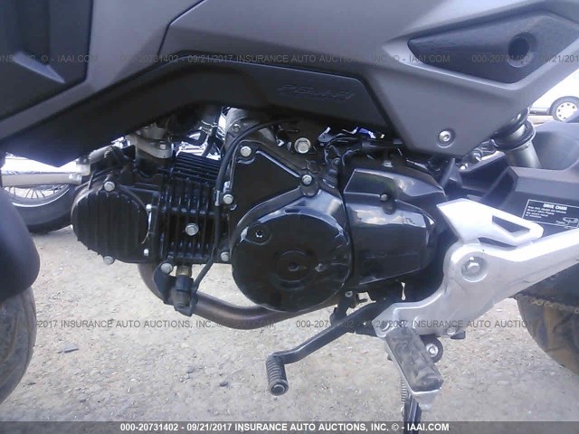 MLHJC6119H5201249 - 2017 HONDA GROM 125 GRAY photo 9